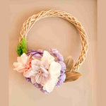 Dried flower wreath