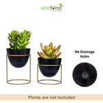 Alle Metal Plant Pot with Stand planter freeshipping - Ecofynd