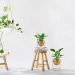 Alle Metal Plant Pot with Stand planter freeshipping - Ecofynd