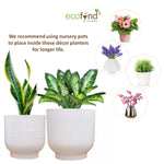 Eva Black Metal Plant Pots Planter freeshipping - Ecofynd